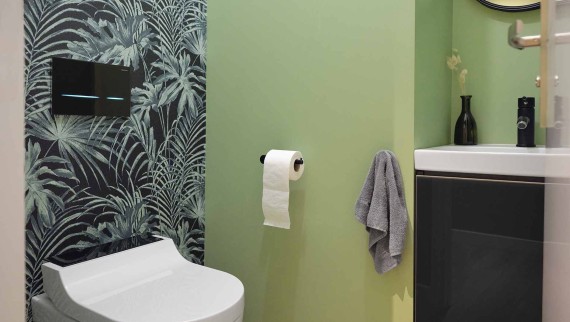 Peinture, carrelage, papier-peint, à vous de choisir ! Peinture, carrelage, papier-peint, à vous de choisir !