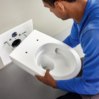 WC Geberit Acanto avec la technologie EFF3