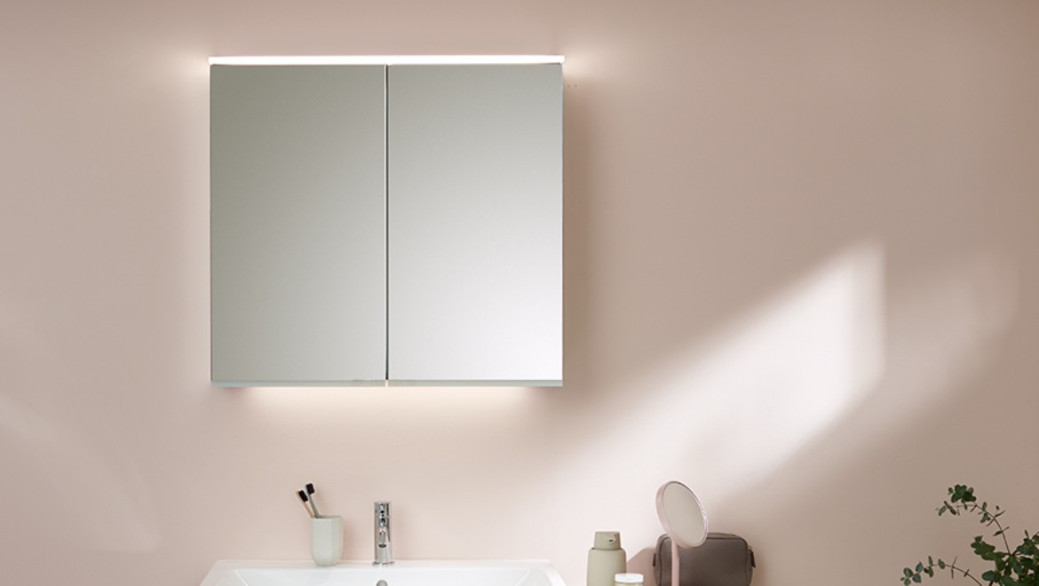 Armoire de toilettes Geberit Options Plus (© Geberit)