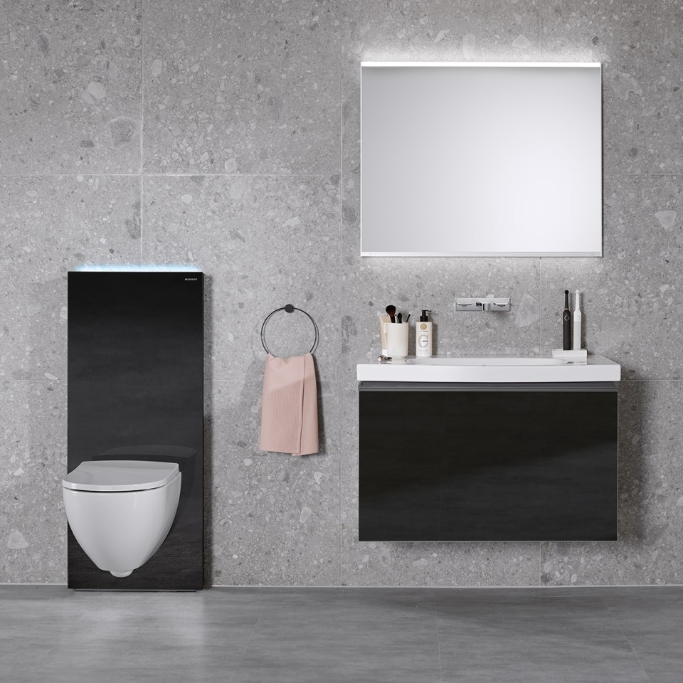 Monolith Plus avec WC et lavabo Acanto