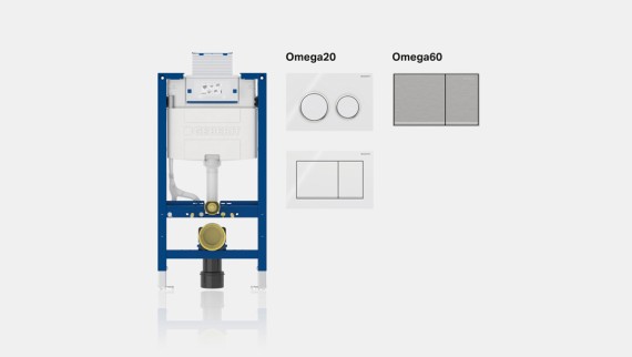 Système de WC Geberit Omega