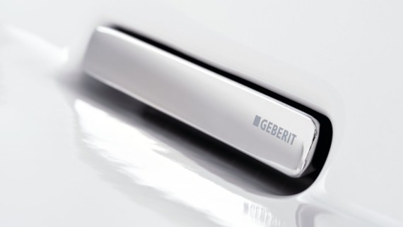 Cache bonde Geberit ONE à l'intérieur du lavabo Cache bonde Geberit ONE à l'intérieur du lavabo