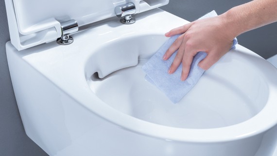 WC suspendu Geberit iCon Rimfree (© Geberit)