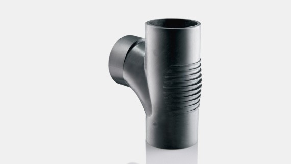 Nervures d'isolation acoustique sur les raccords Geberit Silent-db20