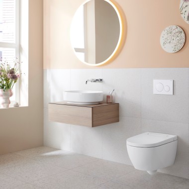 WC lavant urbain Geberit AquaClean Alba