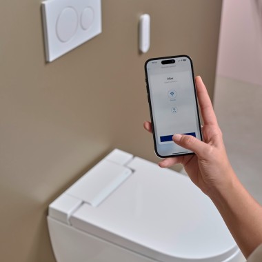 Geberit AquaClean avec l'application Geberit Home