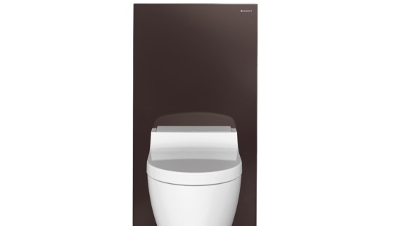Geberit Monolith verre gris velouté Geberit Monolith verre gris velouté