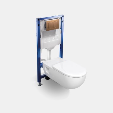 Pour les WC avec une projection jusqu'à 70 cm
