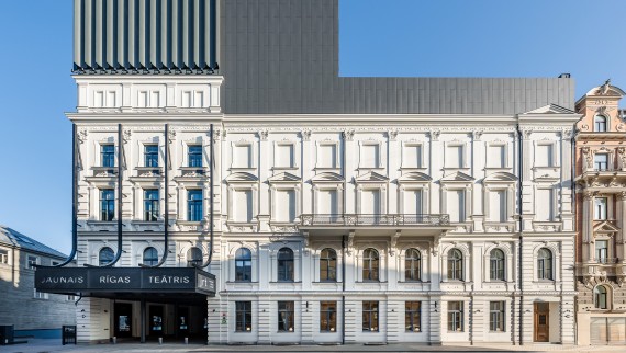 Le New Riga Theatre : de bâtiment vétuste à joyau architectural (© Jānis Salmanis)