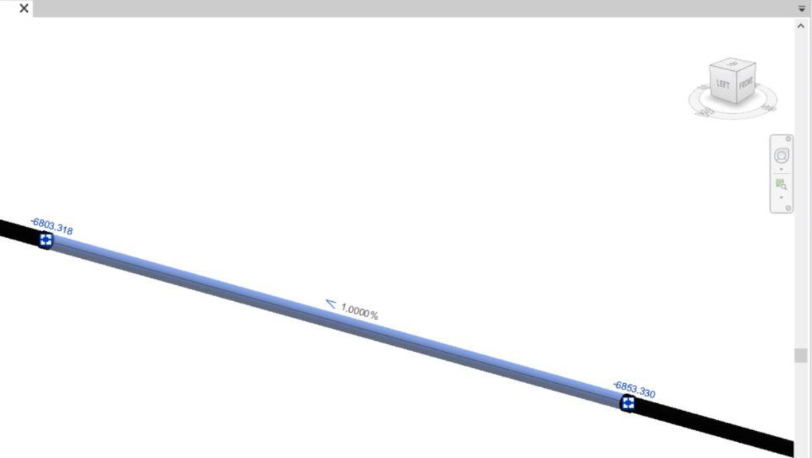 Segmentation d'une canalisation en longueurs disponibles dans le Plug-In de Geberit Bim.