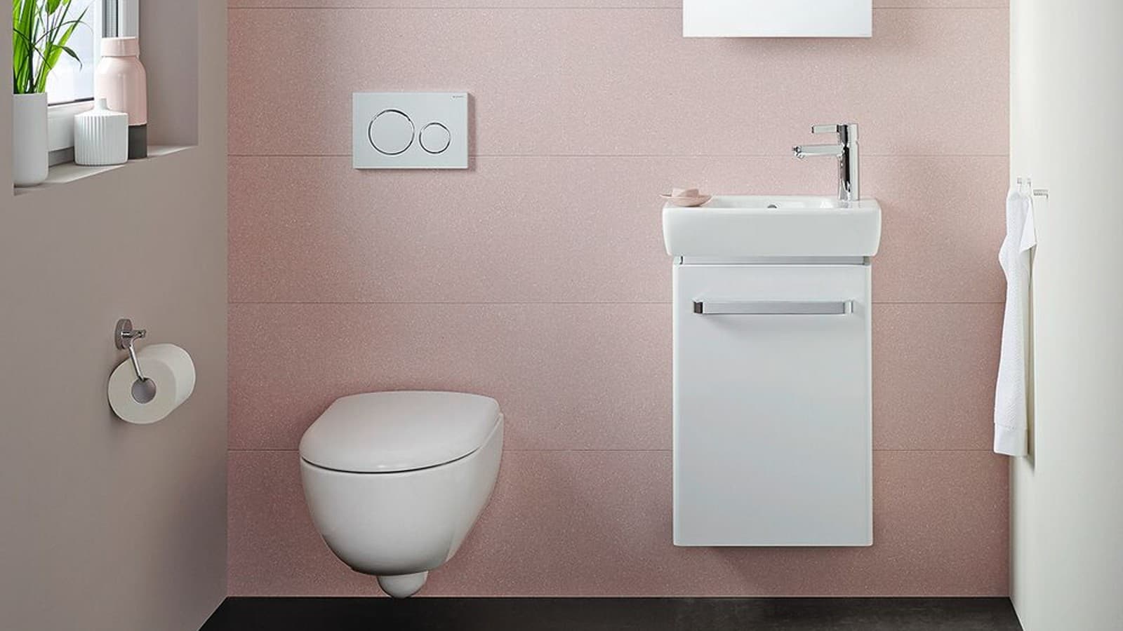 Ligne de salle de bains Geberit Renova Compact Ligne de salle de bains Geberit Renova Compact