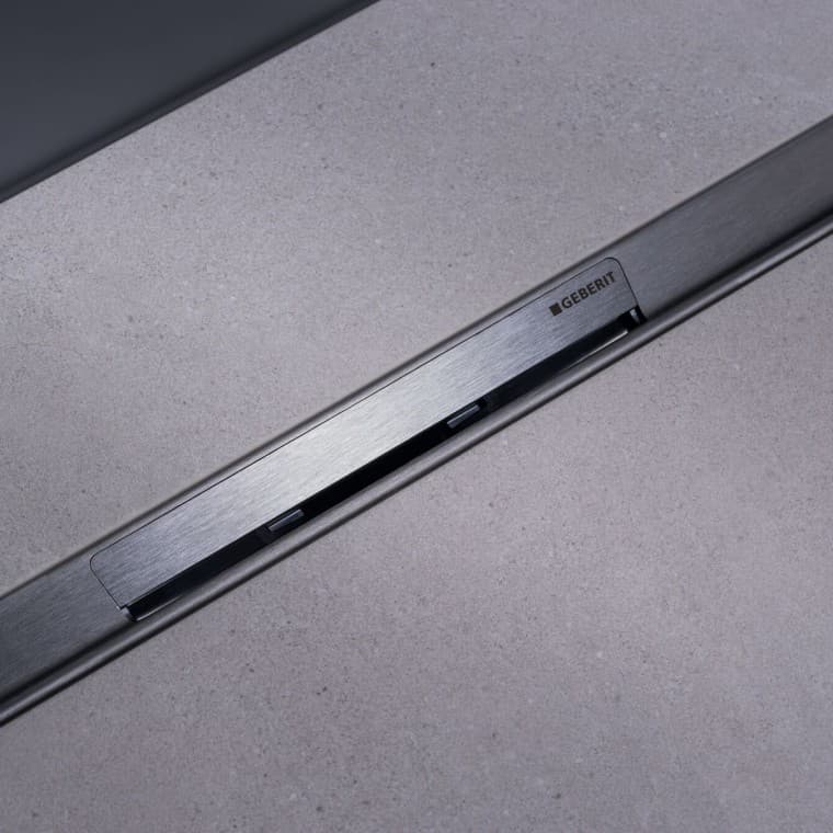 Geberit CleanLine50 en chrome noir Geberit CleanLine50 en chrome noir