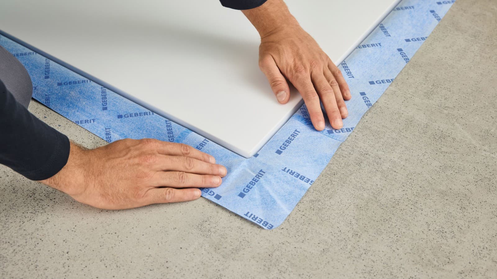 Étanchéité de la surface du receveur de douche Étanchéité de la surface du receveur de douche