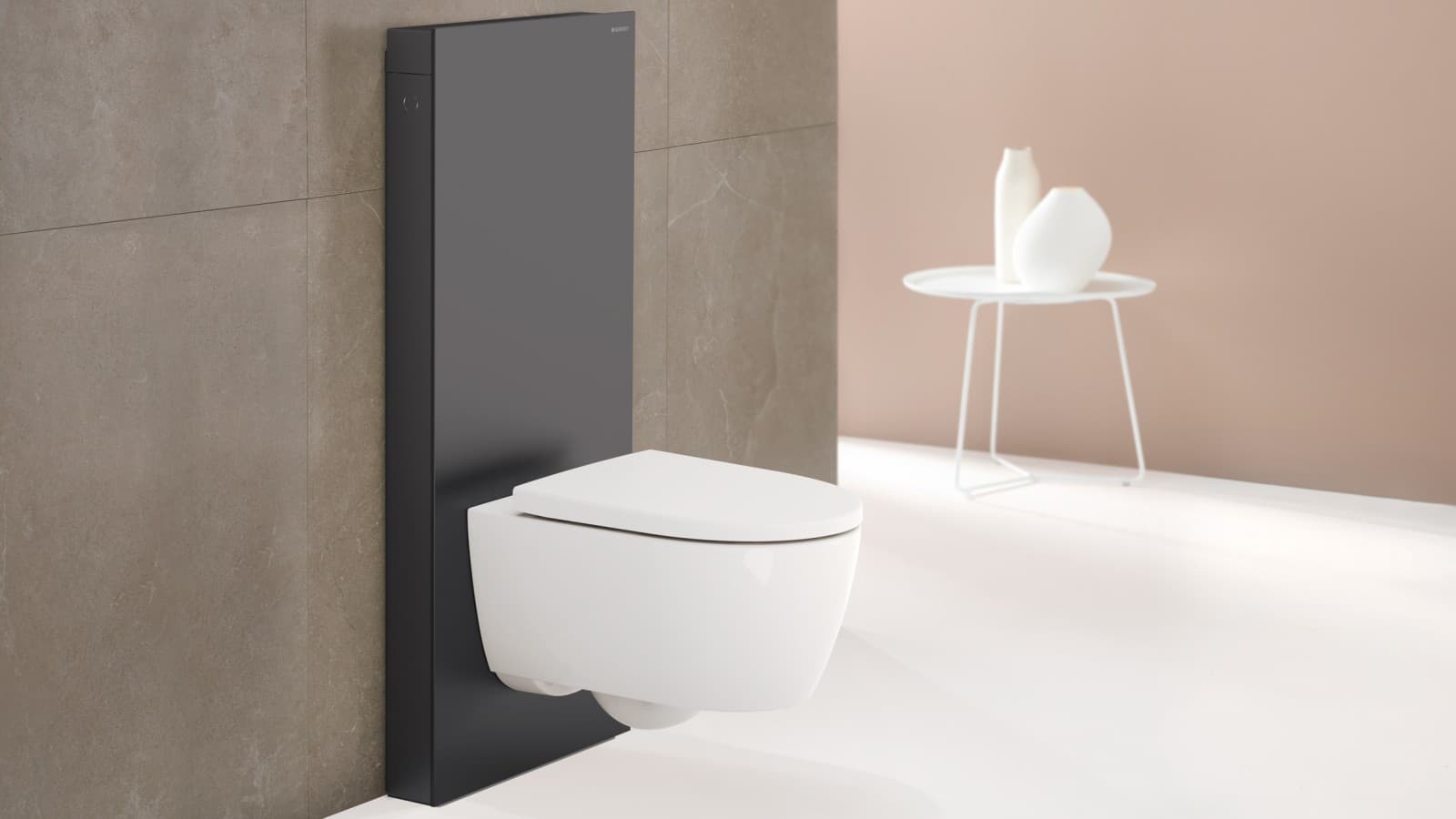 Salle de bains avec Geberit Monolithc Salle de bains avec Geberit Monolithc