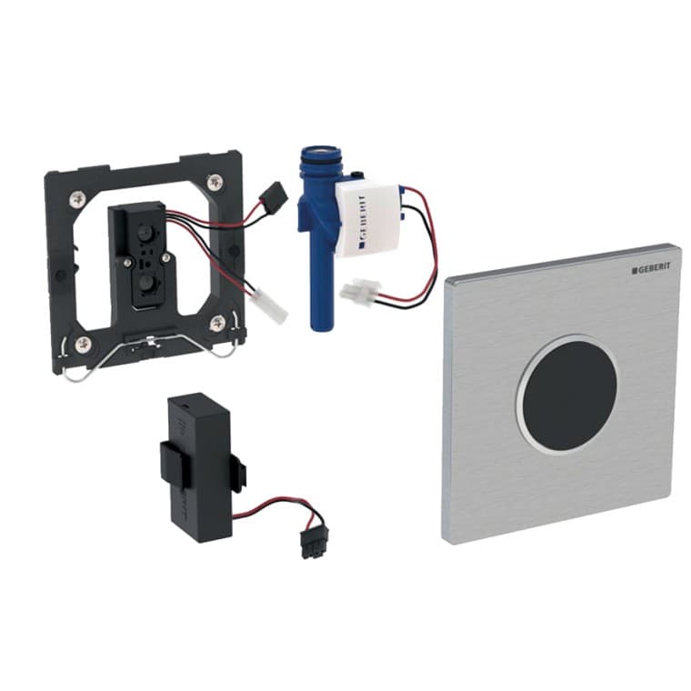 Commande de chasse d'eau d'urinoir sans contact fonctionnant sur batterie Commande de chasse d'eau d'urinoir sans contact fonctionnant sur batterie