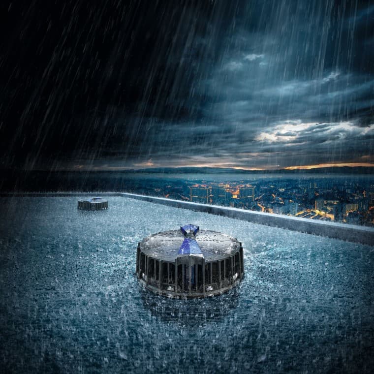 Évacuation efficace des toitures par dépression avec Geberit Pluvia Évacuation efficace des toitures par dépression avec Geberit Pluvia