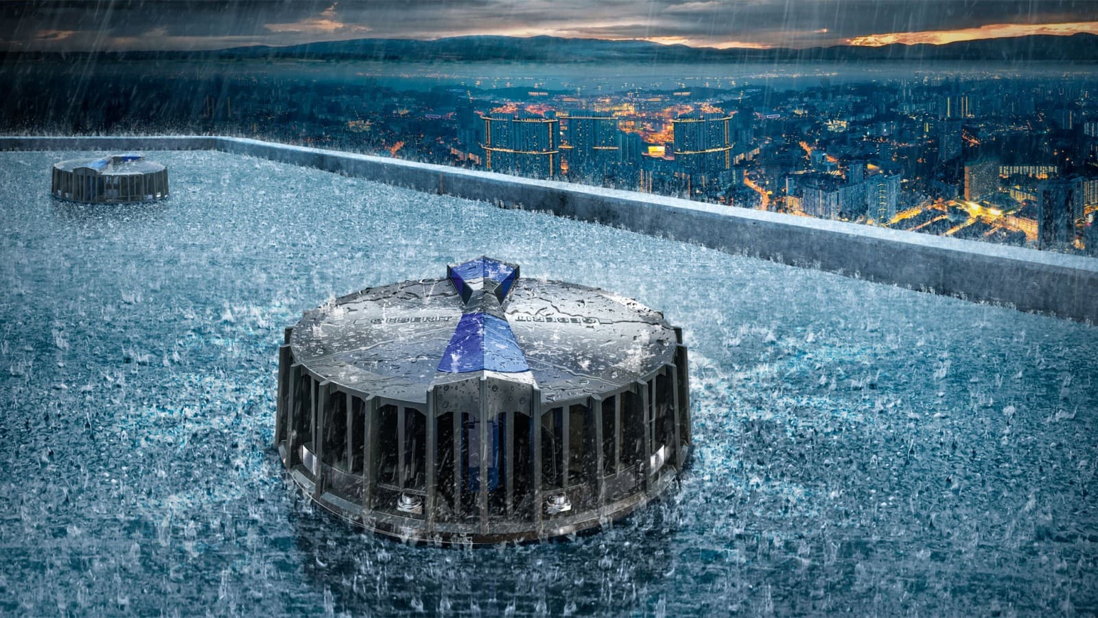 Système d'évacuation des toitures Geberit Pluvia Système d'évacuation des toitures Geberit Pluvia