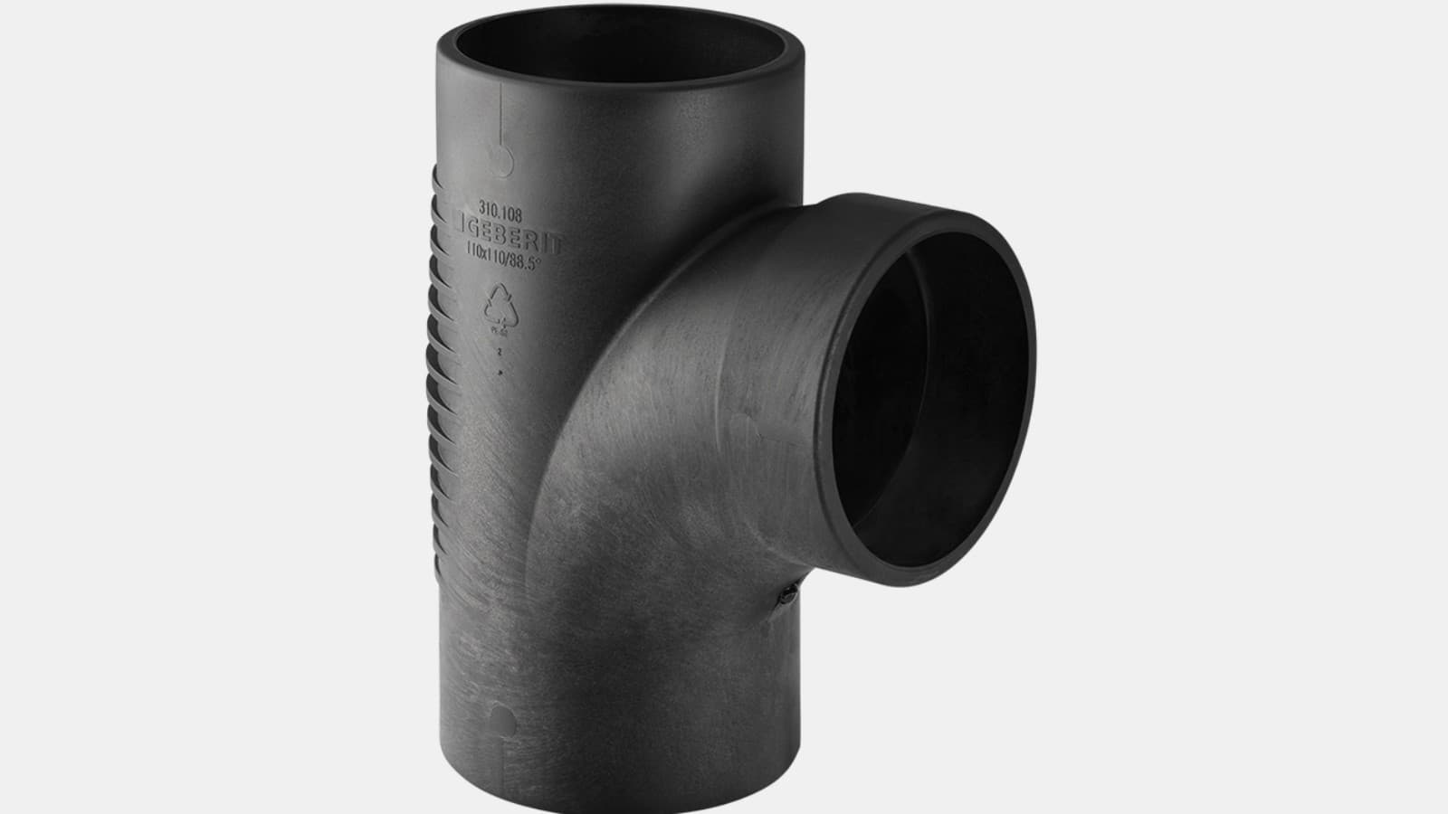 Té pied-de-biche 88,5° Geberit Silent-db20 Té pied-de-biche 88,5° Geberit Silent-db20