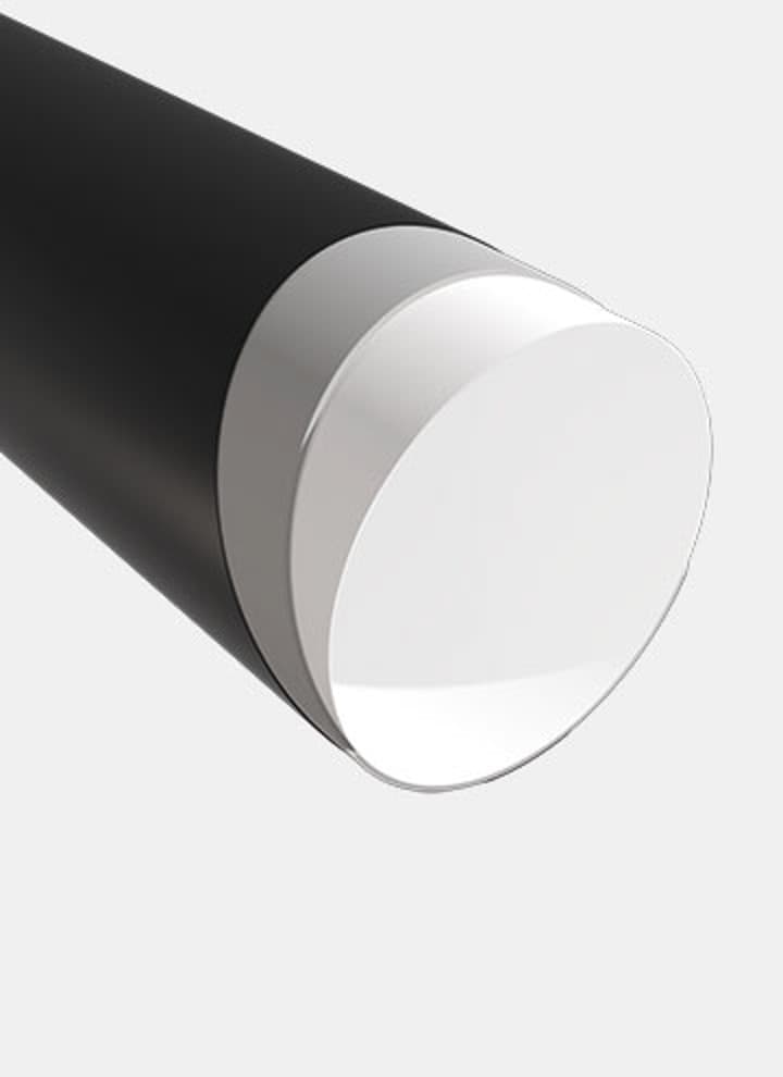 Geberit Silent-PP : structure du tube d'évacuation avec isolation acoustique Geberit Silent-PP : structure du tube d'évacuation avec isolation acoustique