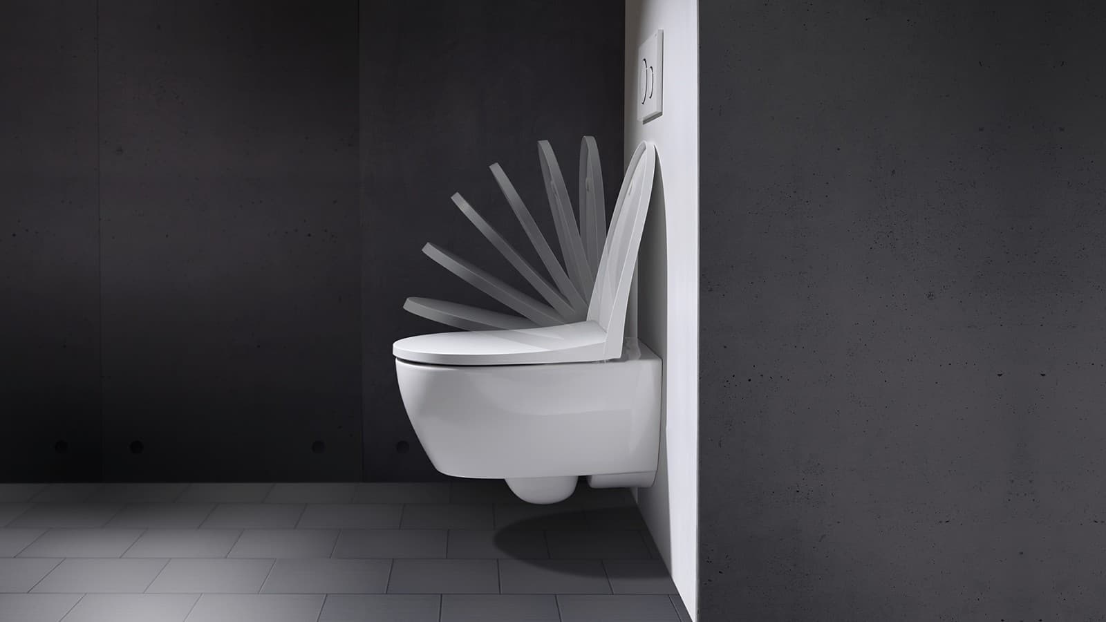 Abattant déclipsable à fermeture ralentie Abattant déclipsable à fermeture ralentie