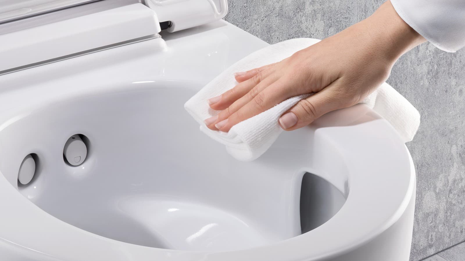 Nettoyage facile du WC lavant Nettoyage facile du WC lavant